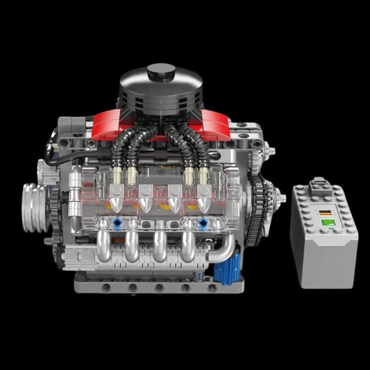 V8 Engine (487 pieces)