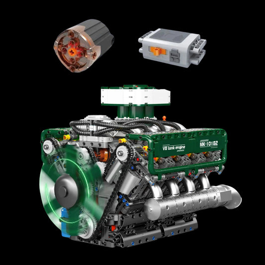 V8 Engine (2250 pieces)