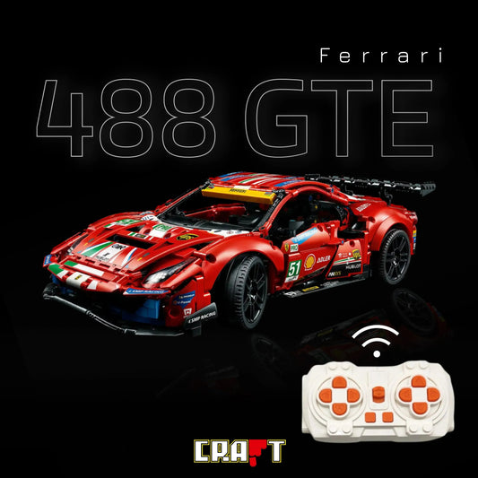 (74% OFF) Ferrari 488 GTE (1677 pieces)