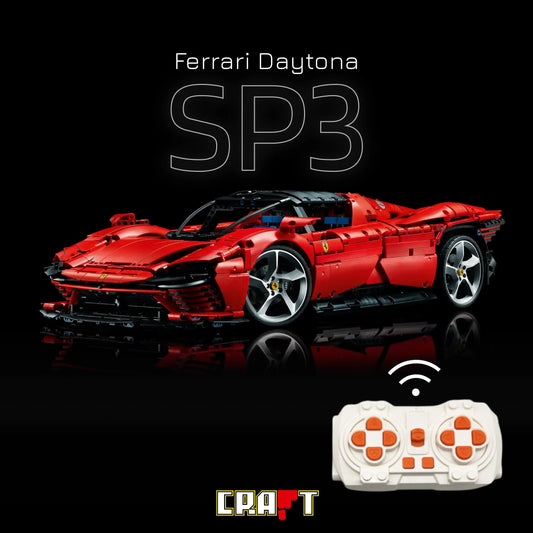 (52% OFF) Decorate your room with a Powerful Ferrari Daytona SP3 with 3778 pieces!