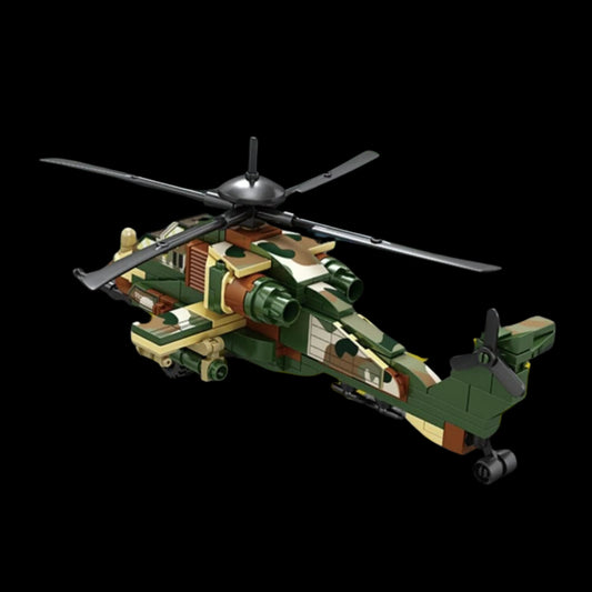 A129 Mangusta Helicopter (210 pieces)