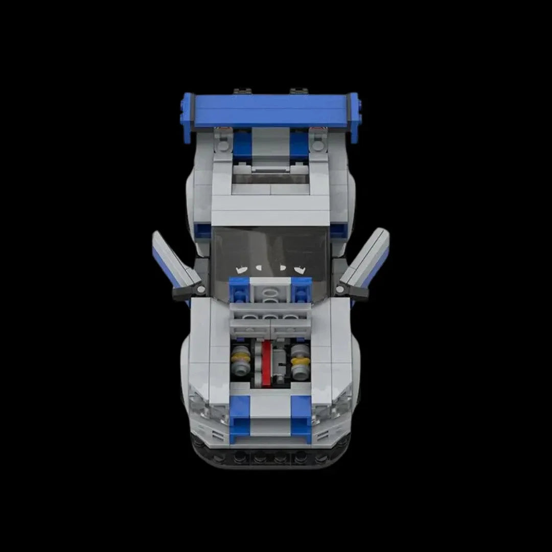 Nissan Skyline R34 (332 pieces)