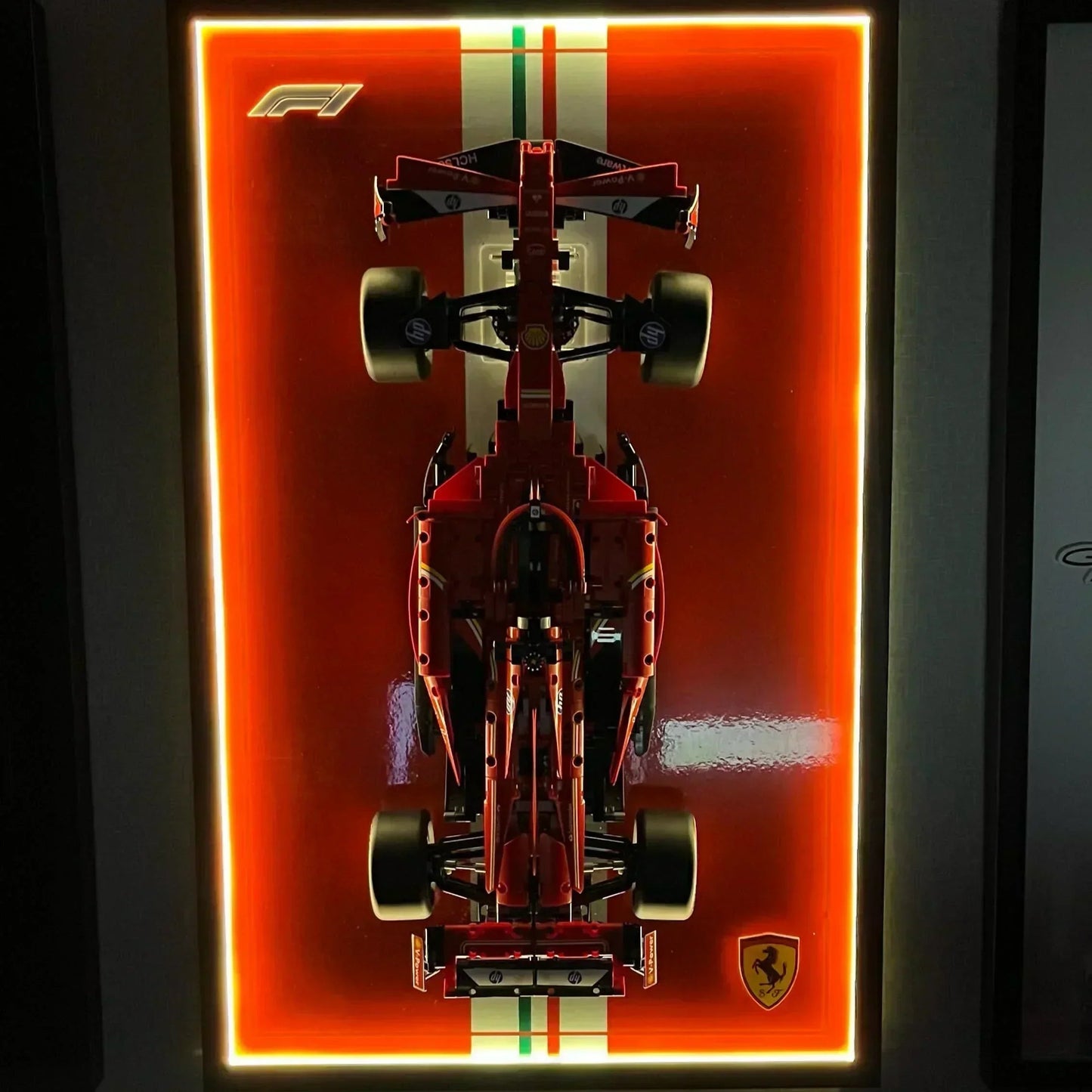 Acrylic Frame with LED 3500K and Rechargeable Battery