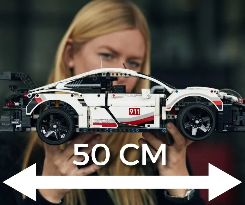 (80% OFF) With 6 Cylinder Boxer Engine and Opening Doors - Scale 1:10 - 1580 Pieces