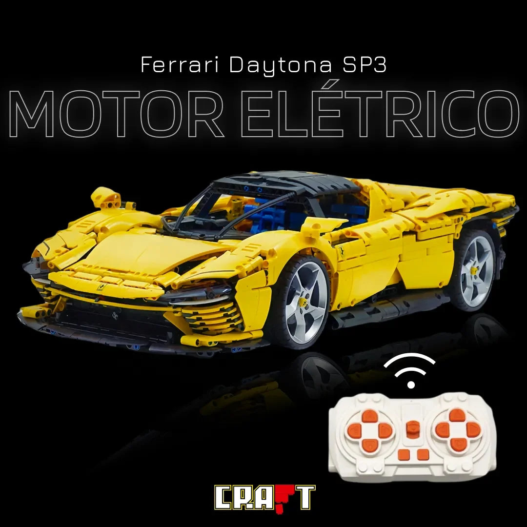 Super Electric Motor Kit for the Ferrari Daytona SP3 (3778 pcs)