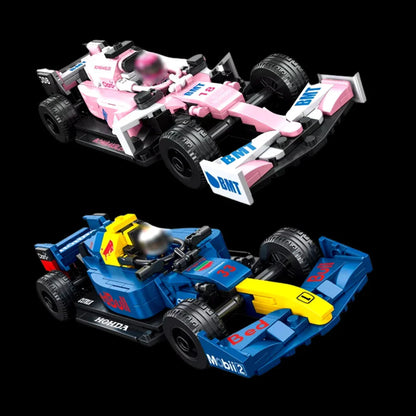 Buy Together! Four Formula 1 Miniatures + Four Race Drivers (Ferrari SF90, McLaren, Force India VJM10, Red Bull RB16B)