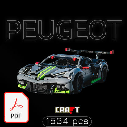 Acquire +1 Peugeot and transform it into a Corvette C8.R (PDF included)