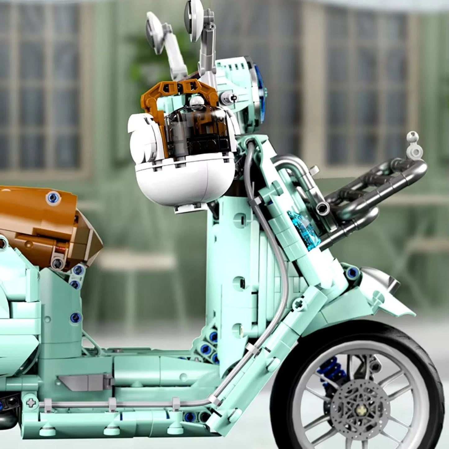 Vespa 125 (1828 pieces)
