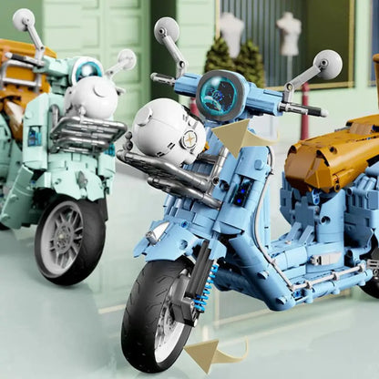 Vespa 125 (1828 pieces)