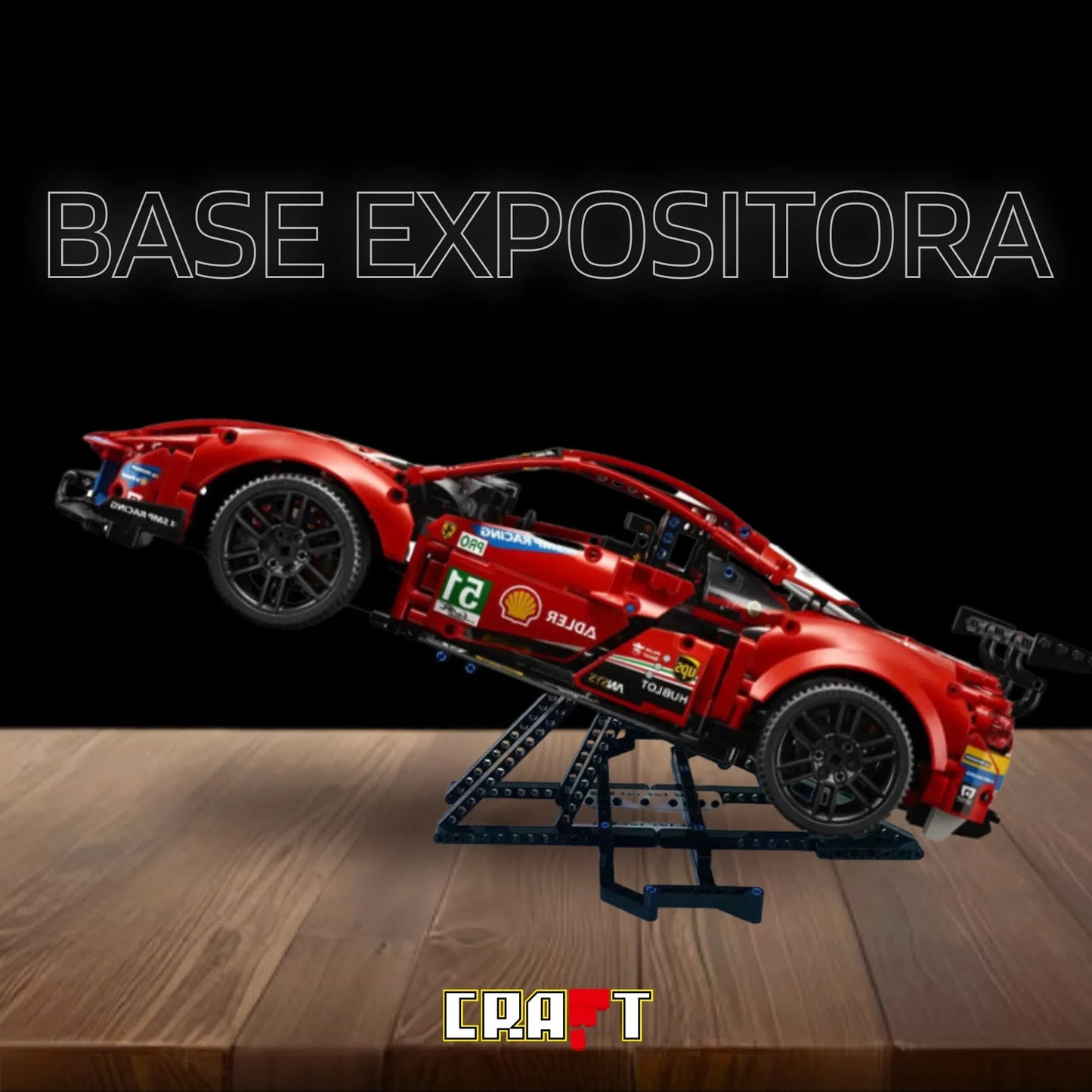 Base Display for the Ferrari 488 GTE