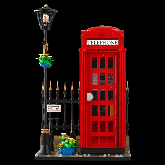 Red Telephone Box of London (1460 pieces)