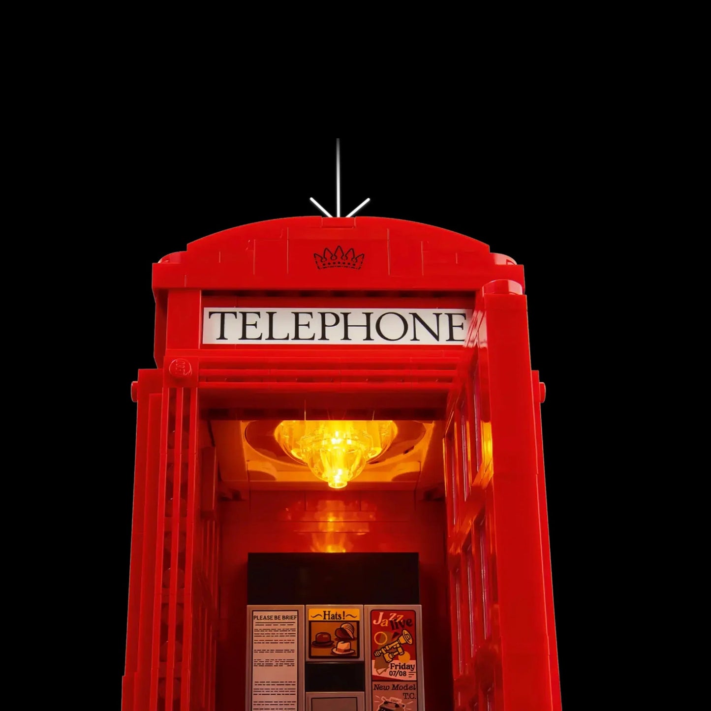 Red Telephone Box of London (1460 pieces)