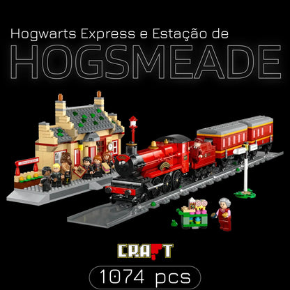 The Hogwarts Express and Hogsmeade Station (1074 pieces)