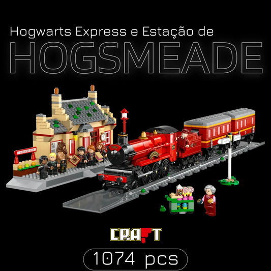 The Hogwarts Express and Hogsmeade Station (1074 pieces)