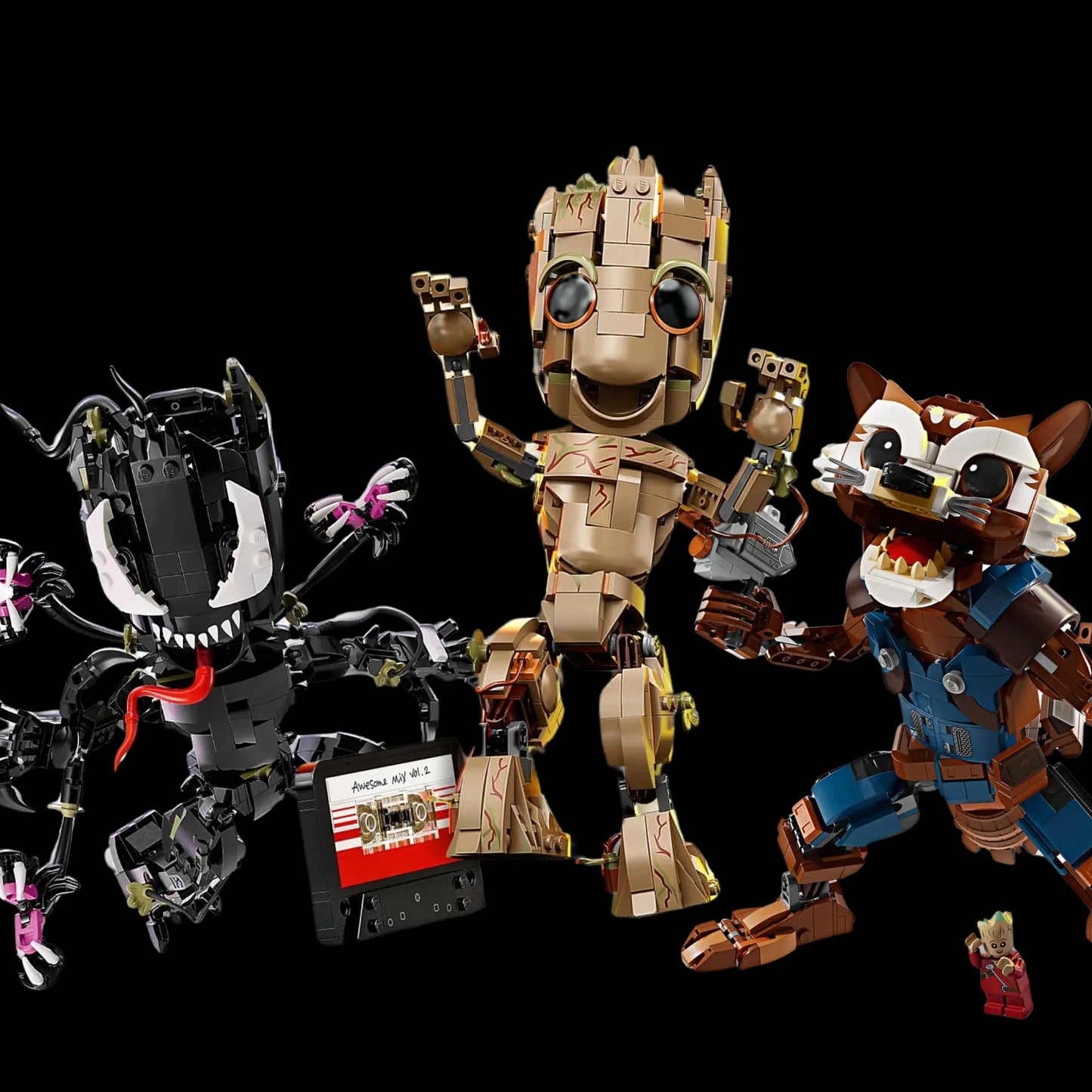 Buy Together! Groot Venom + Groot + Rocket