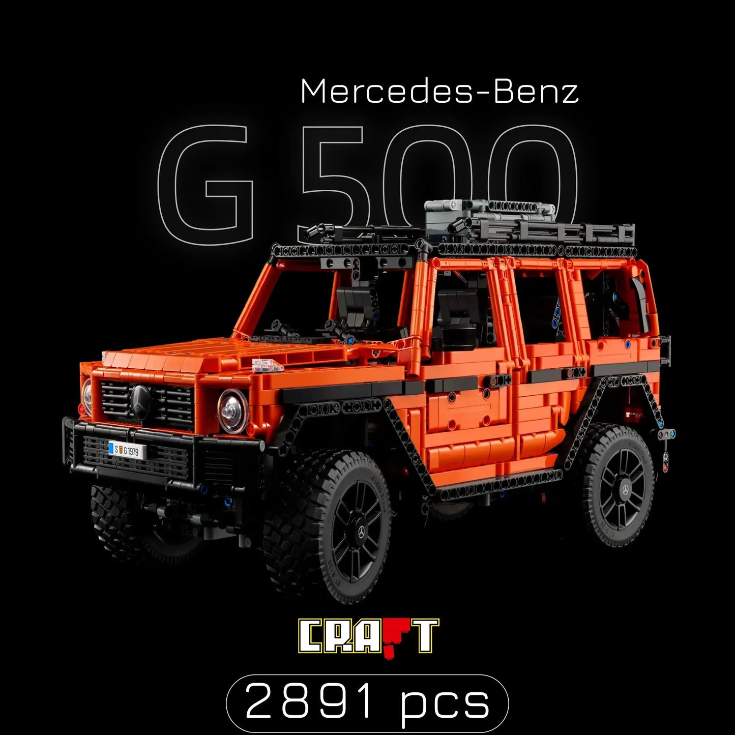 Mercedes-Benz G 500 (2891 pieces)