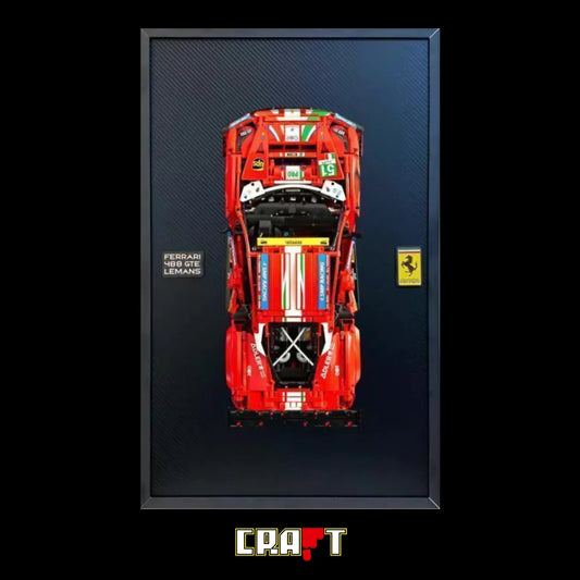 Carbon Fiber Frame - Ferrari 488 GTE