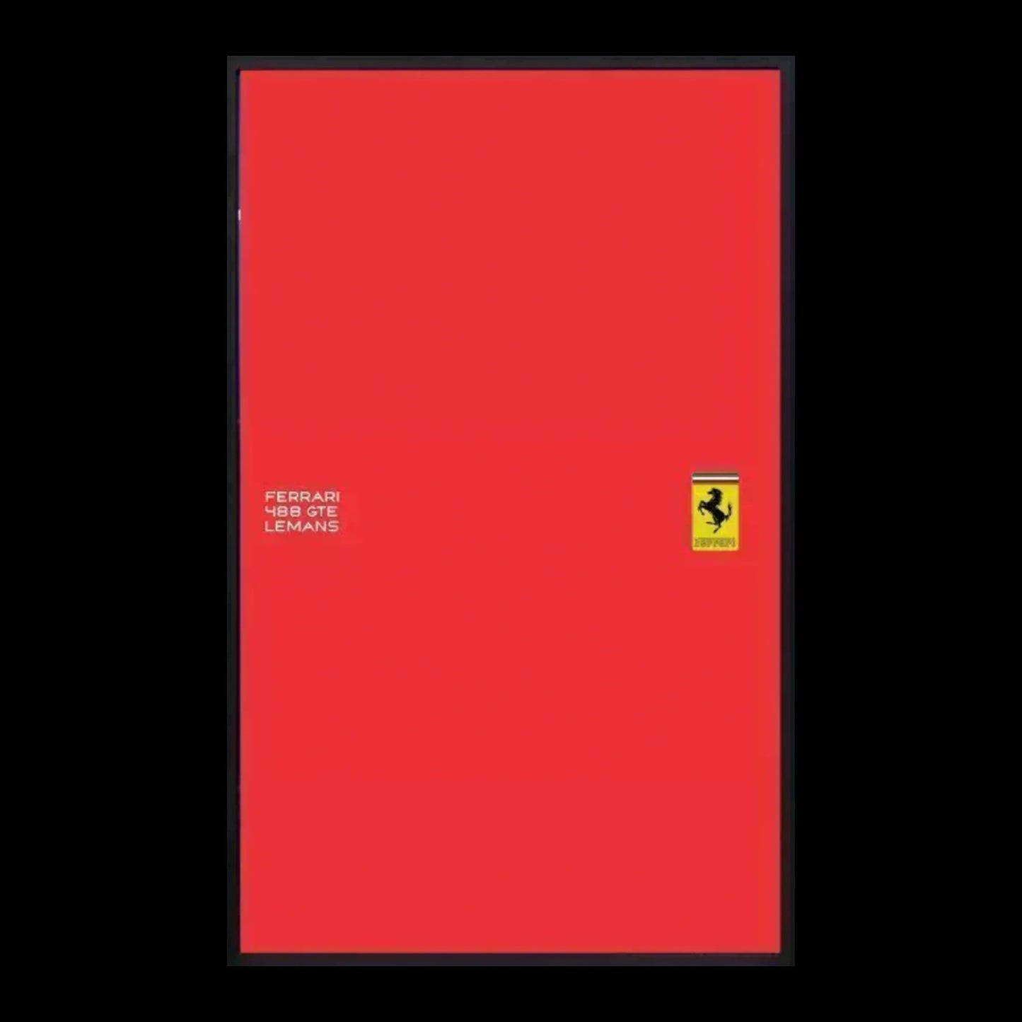 Acrylic Frame - Ferrari 488 GTE