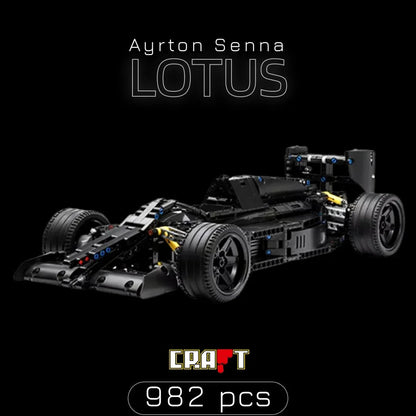 Formula 1 - Lotus No. 12 of Ayrton Senna (982 pieces)