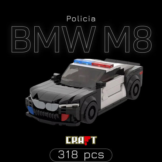 BMW M8 Police (318 pieces)