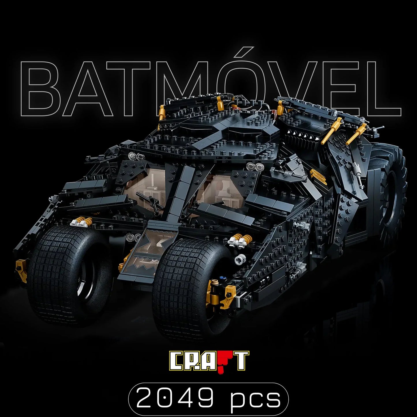 Batmobile (2049 pieces)