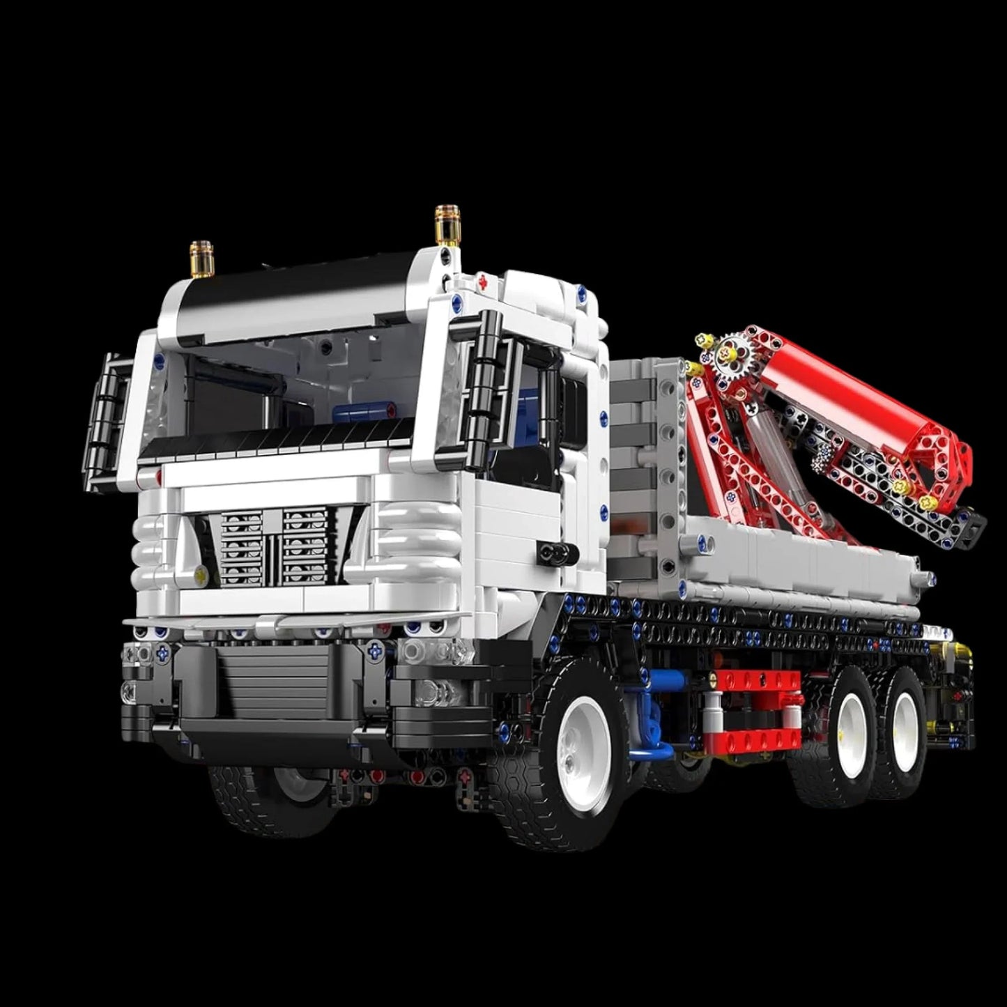 Cargo Truck and Crane (2530 pieces)