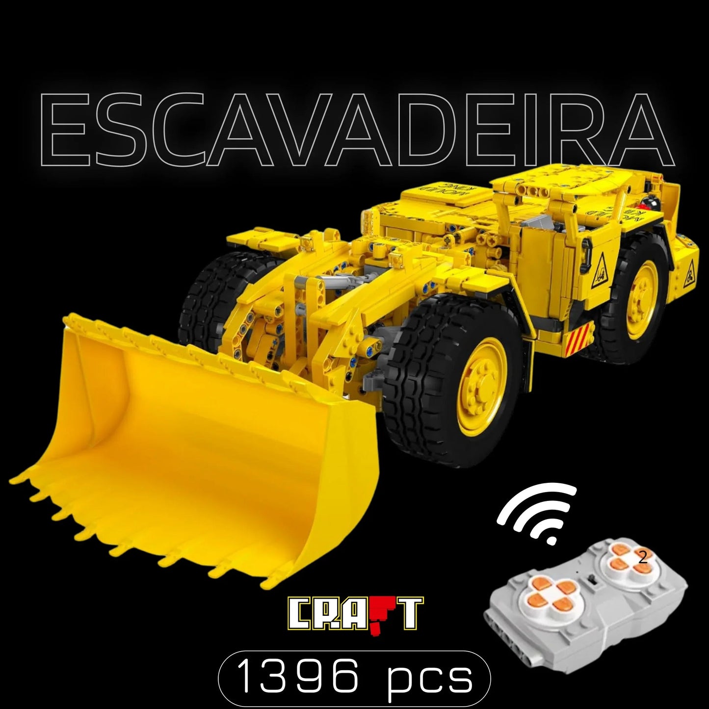 Excavator (1396 pieces)