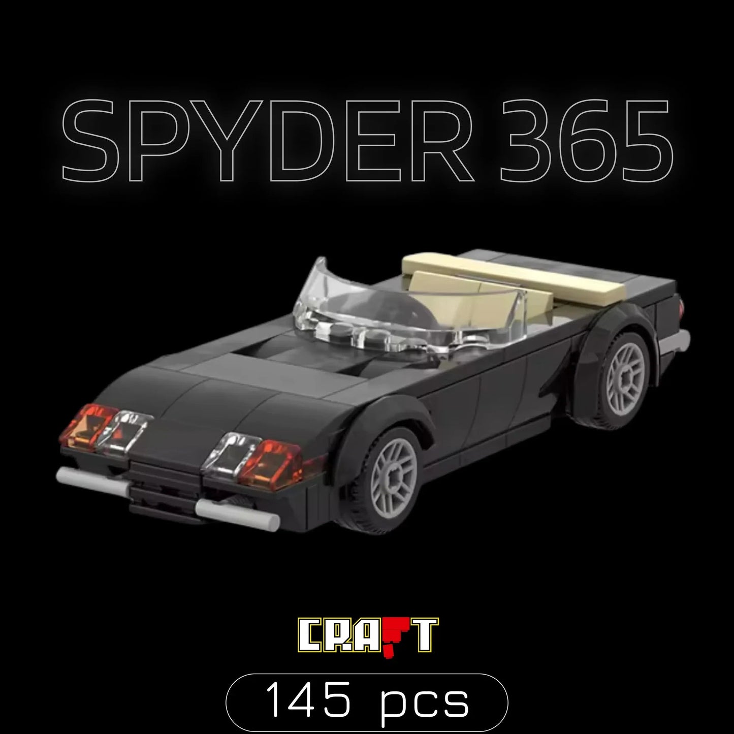 Ferrari Spyder 365 (145 pieces)