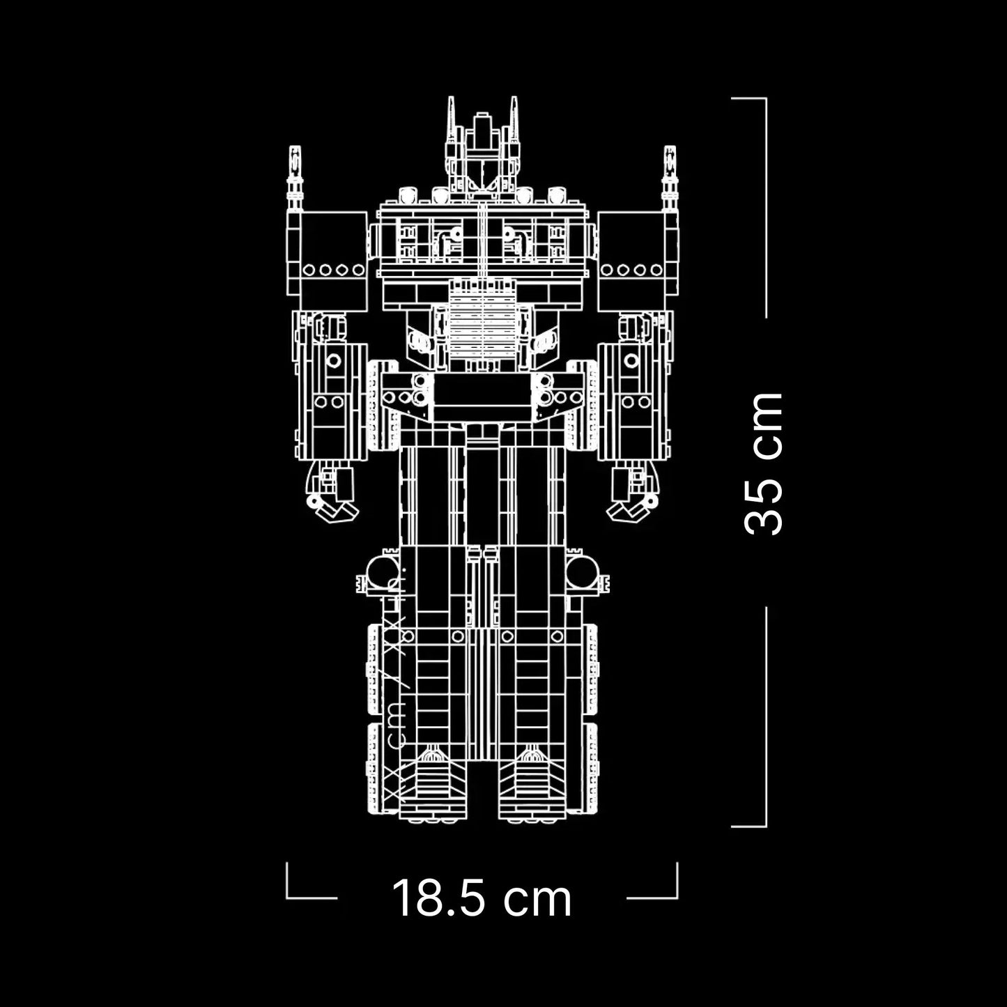 Transformers - Optimus Prime (1508 pieces)