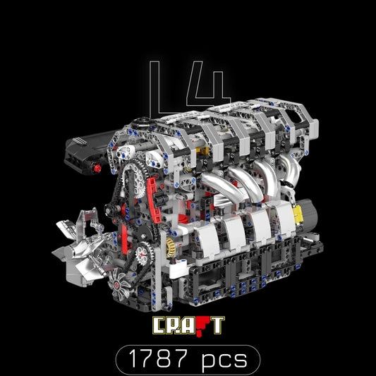Motor L4 (1787 pieces)