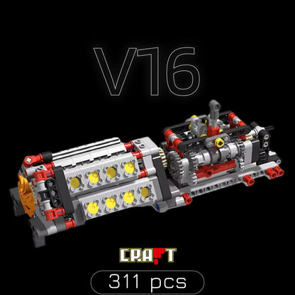 V16 Engine (311 pieces)