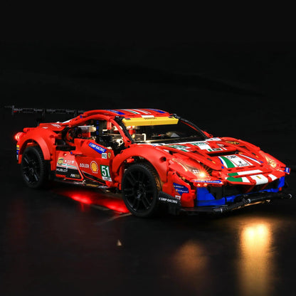 Lighting for the Ferrari 488 GTE
