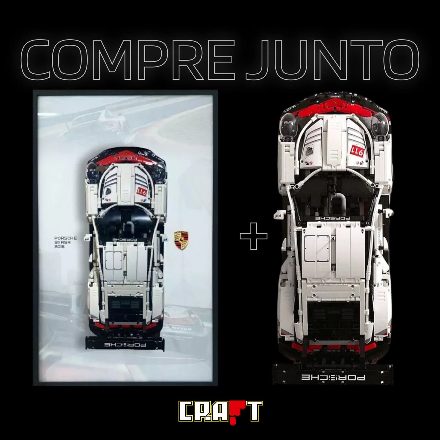 Buy Together! Porsche 911 RSR + Acrylic Frame