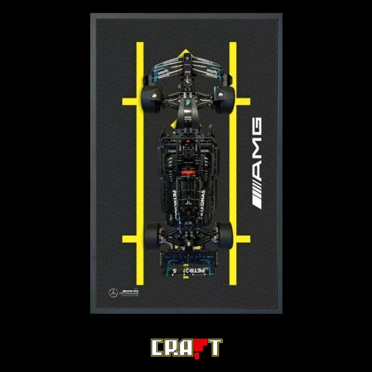 Carbon Fiber Frame - Mercedes Formula 1