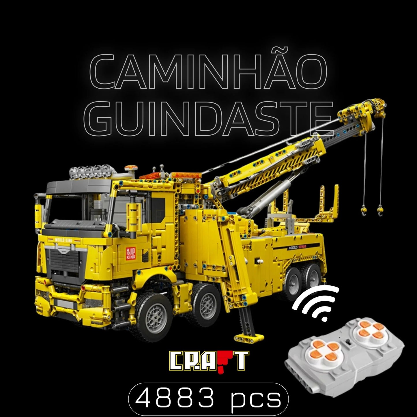 Tow Truck (4,883 pieces)