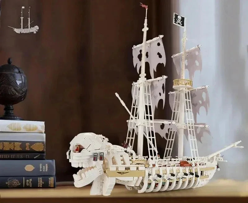 Ghost Skeleton Ship (1592 pieces)