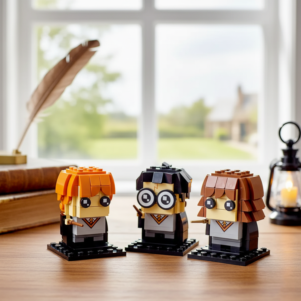 Harry, Hermione, Ron, and Hagrid (466 pieces)