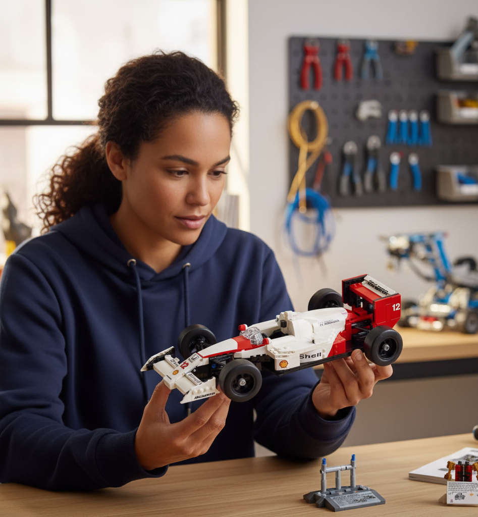 Formula 1 - McLaren MP4/4 + Ayrton Senna (693 pcs)