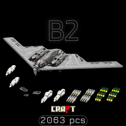 (37% OFF) B-2 Spirit Bomber (2063 pieces)