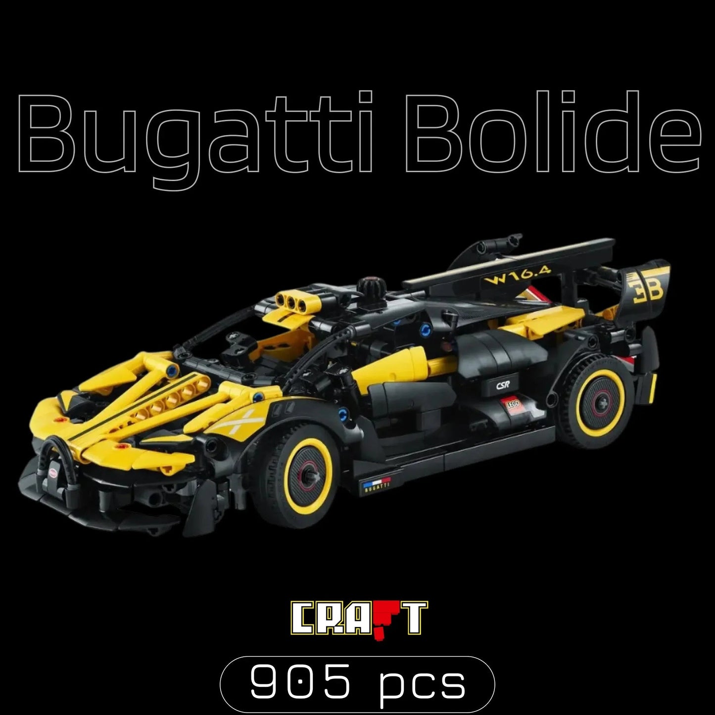 Bugatti Bolide (905 pcs)