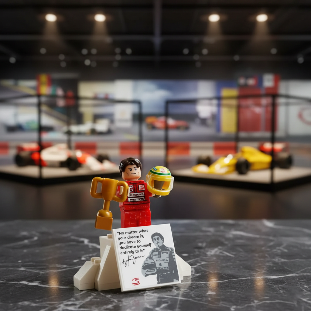 Formula 1 - McLaren MP4/4 + Ayrton Senna (693 pcs)