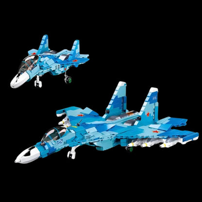 Su-27 Fighter - 2 in 1 (1040 pieces)