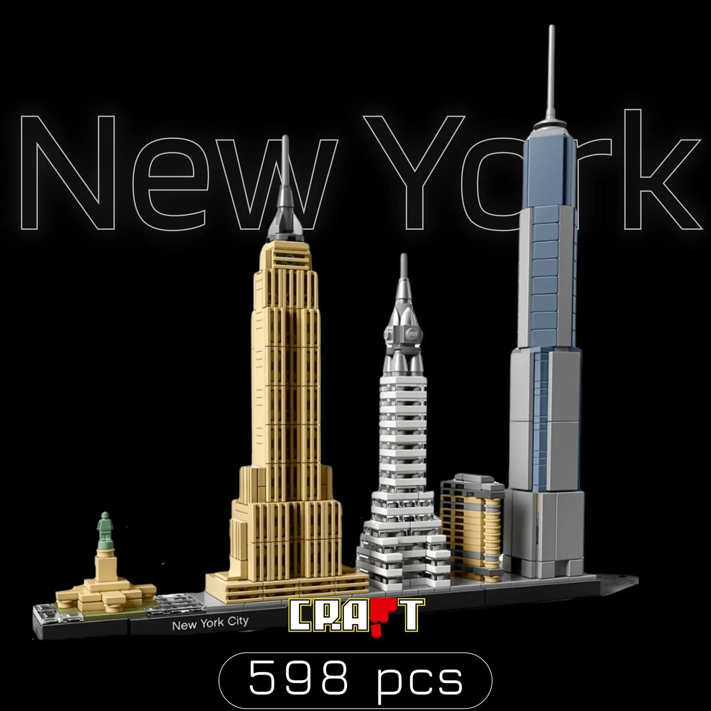 New York City (598 pieces)