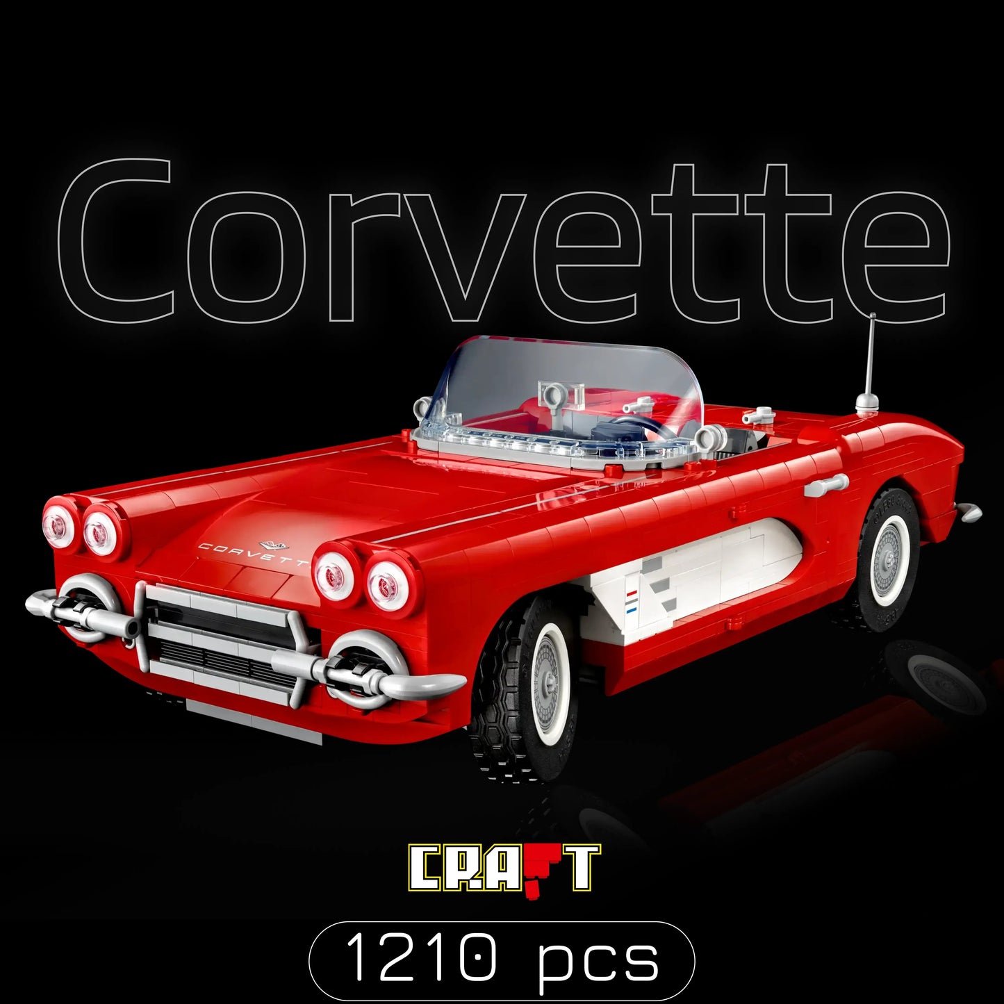 Corvette 1953 (1210 pieces)