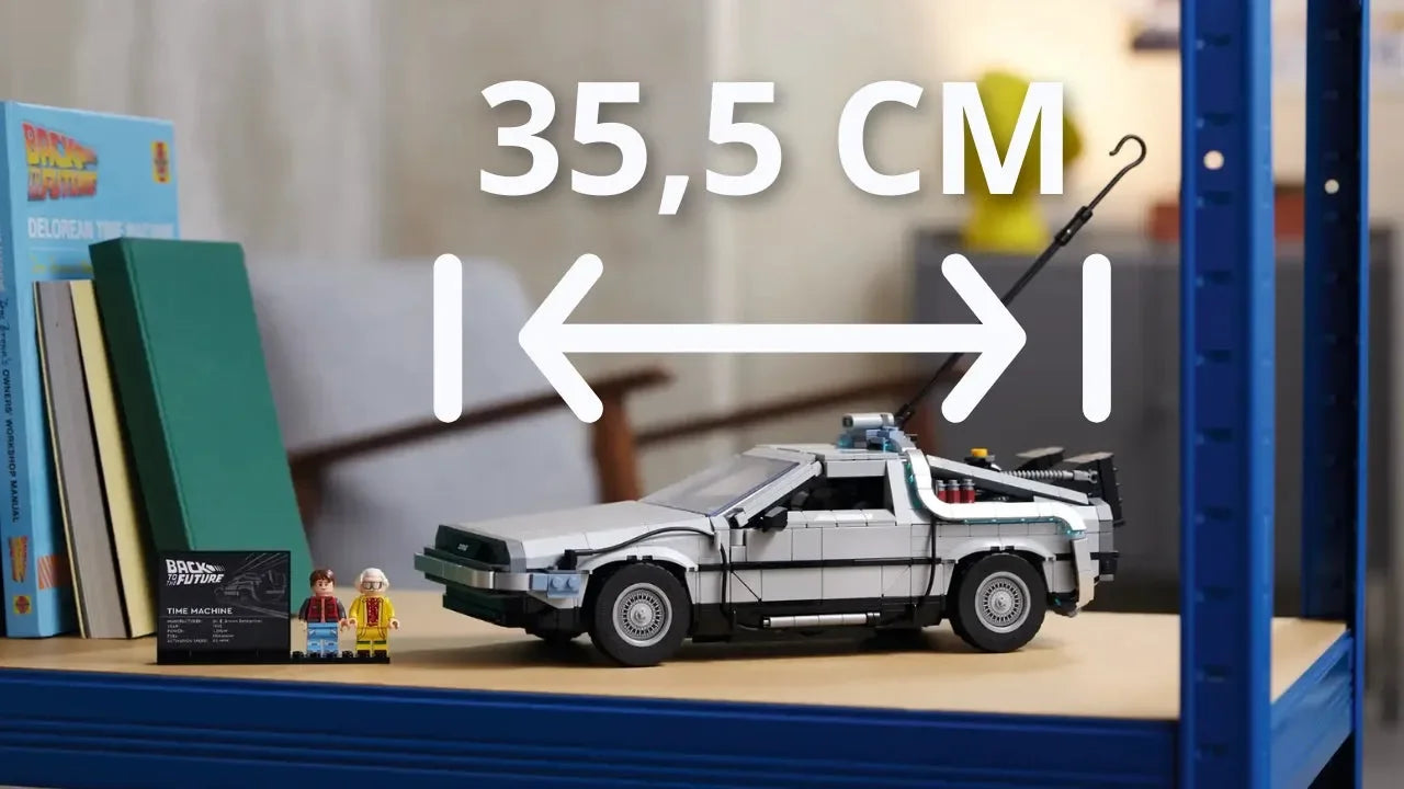 DMC DeLorean "Back to the Future" (1872 pieces)