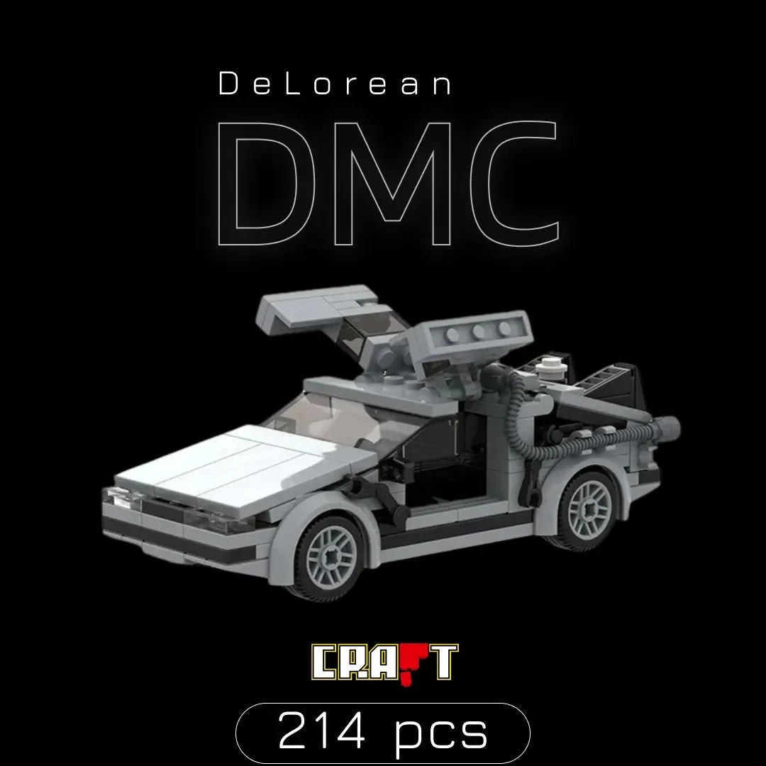 DMC De Lorean "Back to the Future" (214 pieces)