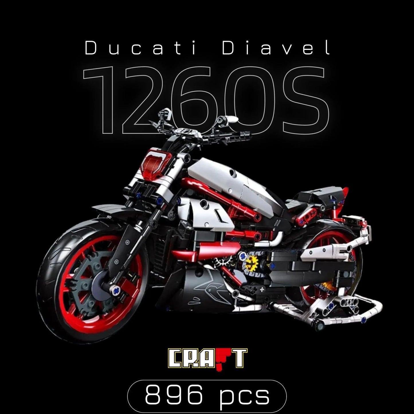 Ducati Diavel 1260S (896 pieces)