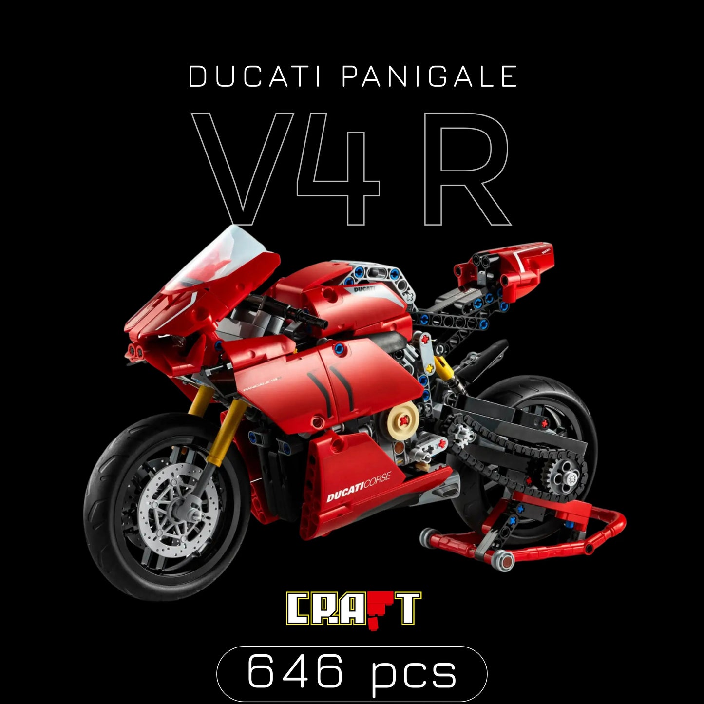 Ducati Panigale V4 R (646 pieces)