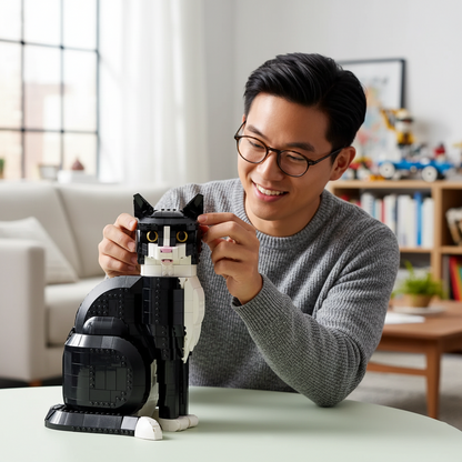 Tuxedo Cat (1710 pieces)