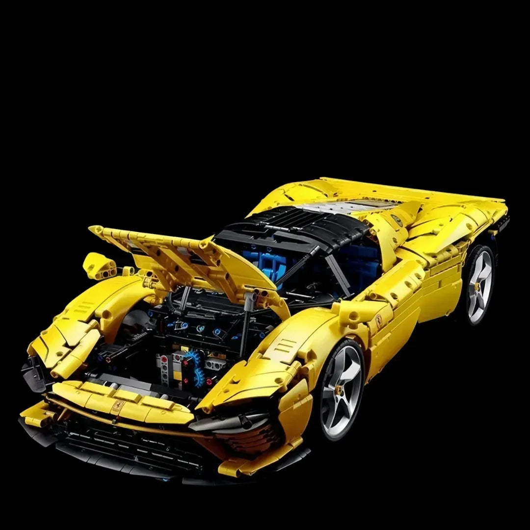 (52% OFF) Decorate your room with a Powerful Ferrari Daytona SP3 with 3778 pieces!